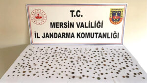 Mersin’de Roma ve Bizans dönemine ait 345 adet tarihi eser ele geçirildi