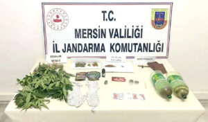 Mersin’de uyuşturucu operasyonu