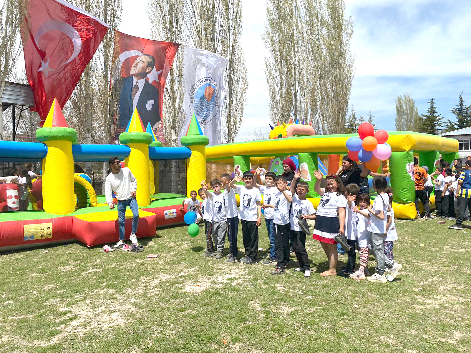 Mersin Büyükşehir Belediyesi çocukların