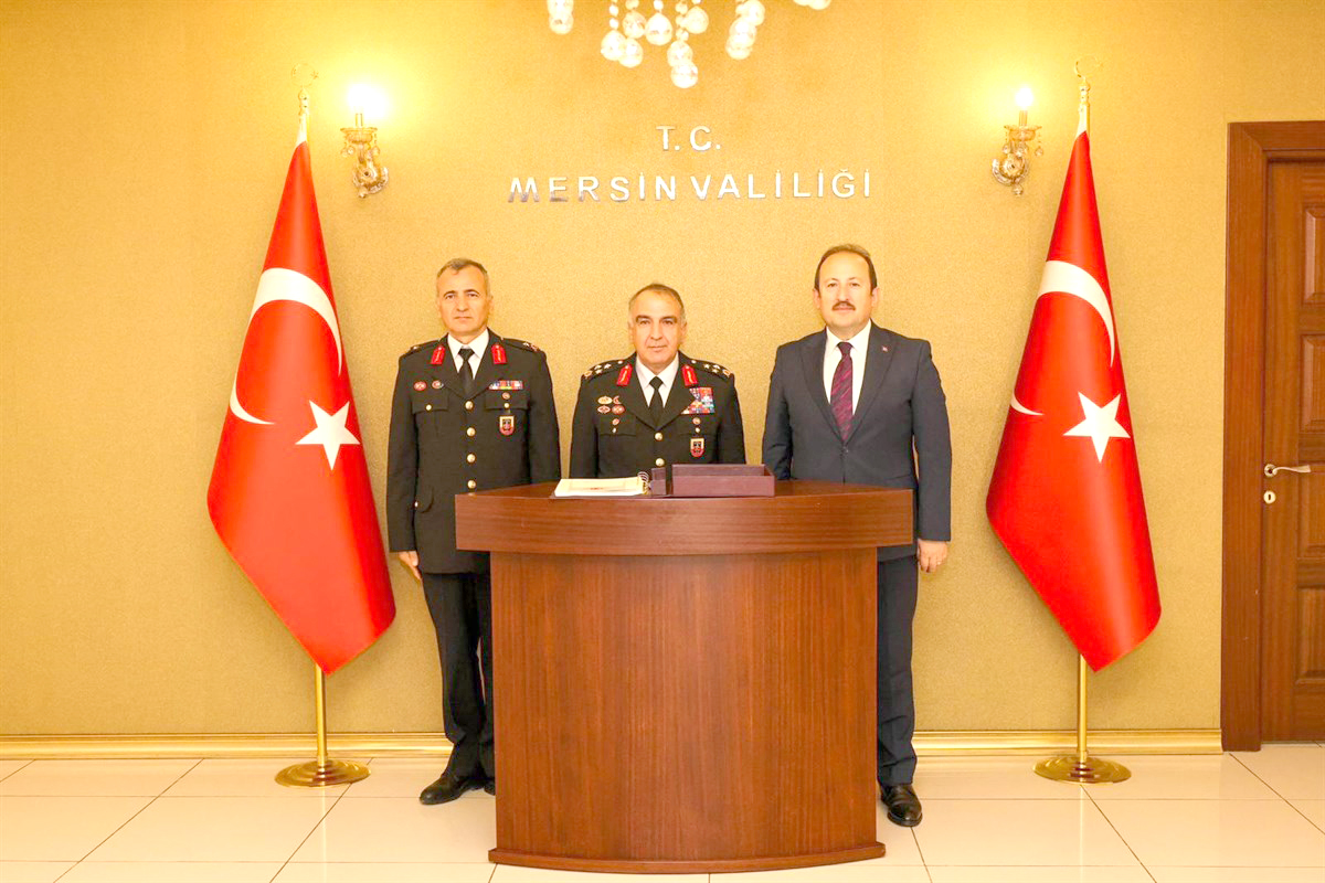 Jandarma Genel Komutan Yardımcısı Korgeneral Halis Zafer Koç, Mersin Valisi