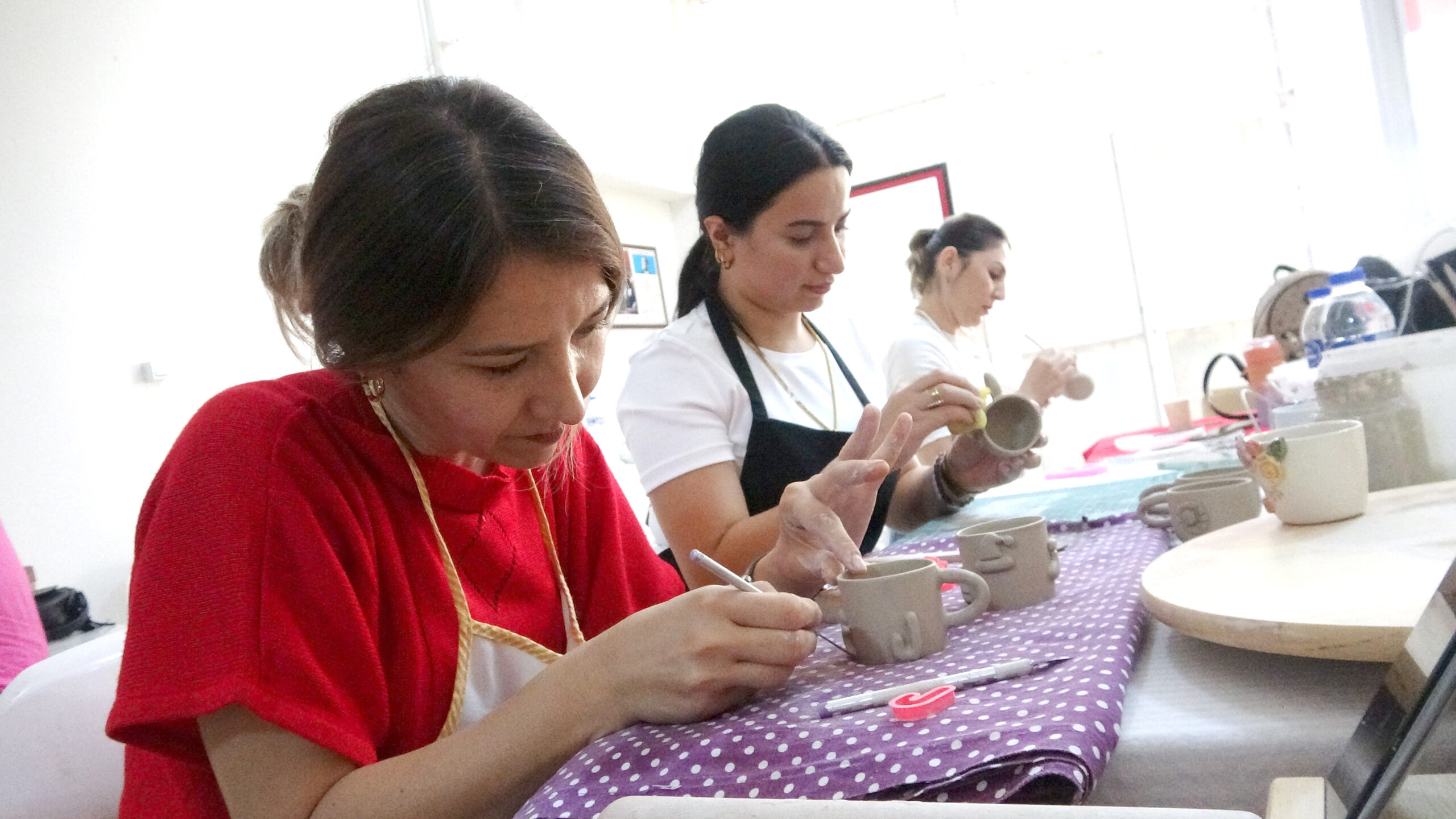 Mersin Erdemli’de kadınların bin bir emekle ürettiği bir birinden farklı