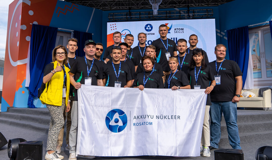 Akkuyu NGS ekibi, Uluslararası Atomskills Şampiyonasına katıldı Farklı ülkelerden yaklaşık 2 bin nükleer endüstri temsilcisi, mesleki yeterliliklerini