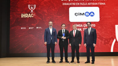 Sabancı Holding iştiraki Çimsa, “2023 yılı İhracatın Şampiyonları Ödül Töreni’nde