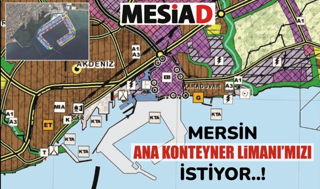 Mersin Ana Konteyner Limanı’nın