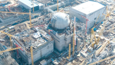 Rusya Devlet Nükleer Enerji Kuruluşu Rosatom’un Mersin’de inşa ettiği Akkuyu