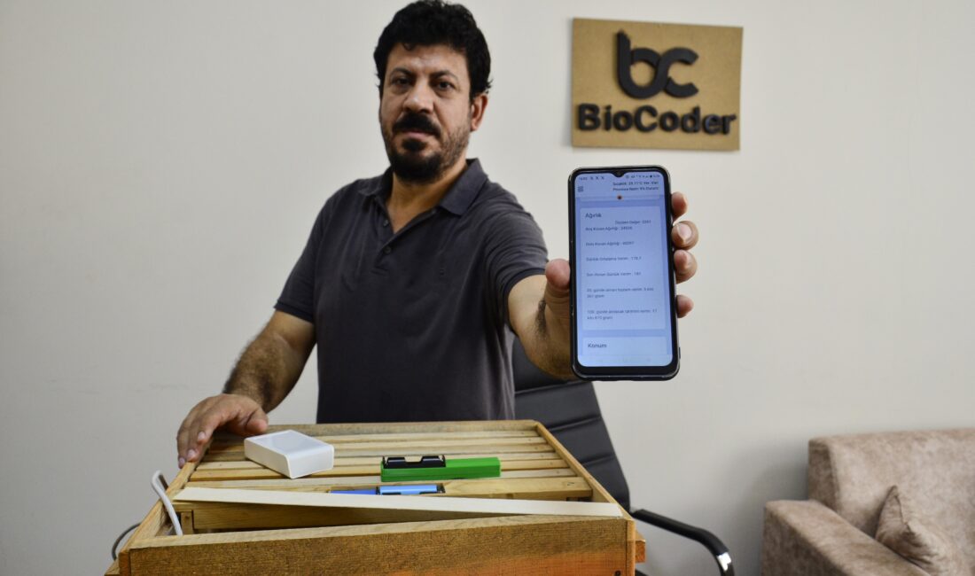 Mersin Teknopark’ta bir firmanın geliştirdiği Kovan Takip Sistemi ve Kovan