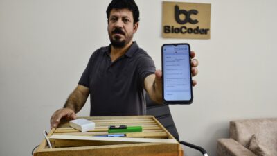 Mersin Teknopark’ta bir firmanın geliştirdiği Kovan Takip Sistemi ve Kovan