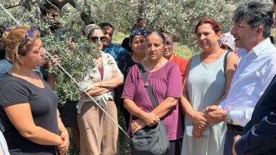 DEM Parti Mersin Milletvekili Ali Bozan, Hatay’ın Defne ilçesinde iktidar