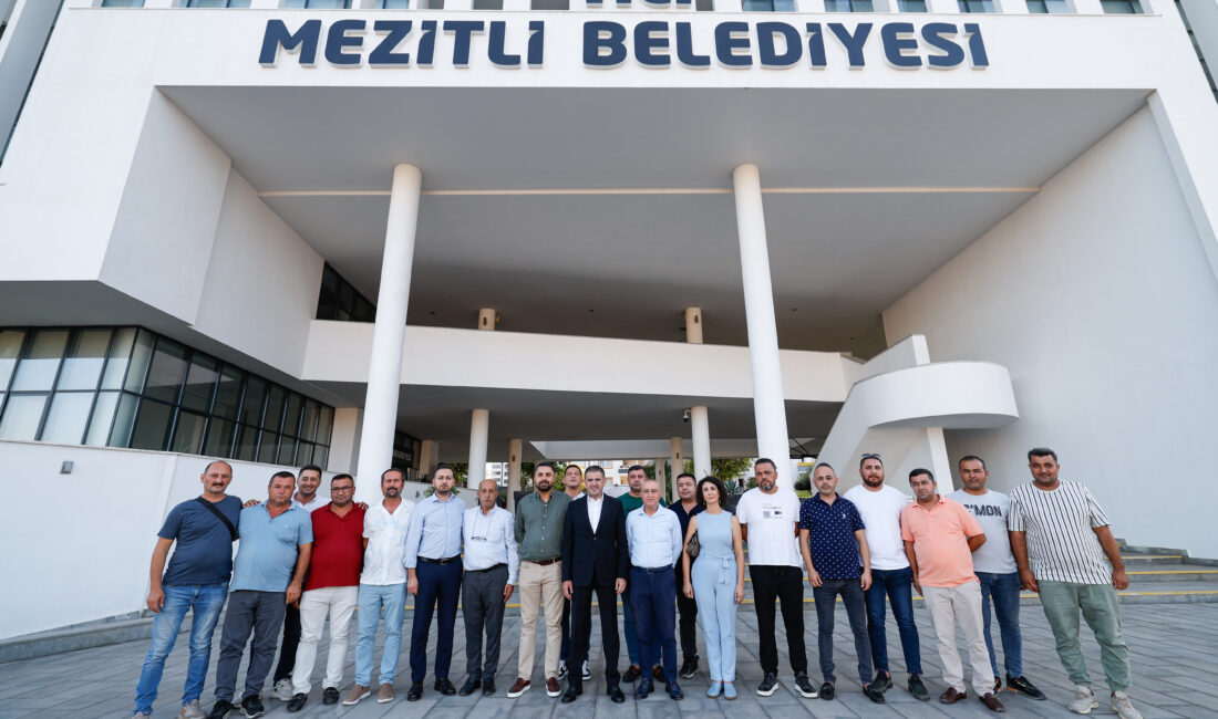 Mezitli Belediyesi’nde çalışan personellerin