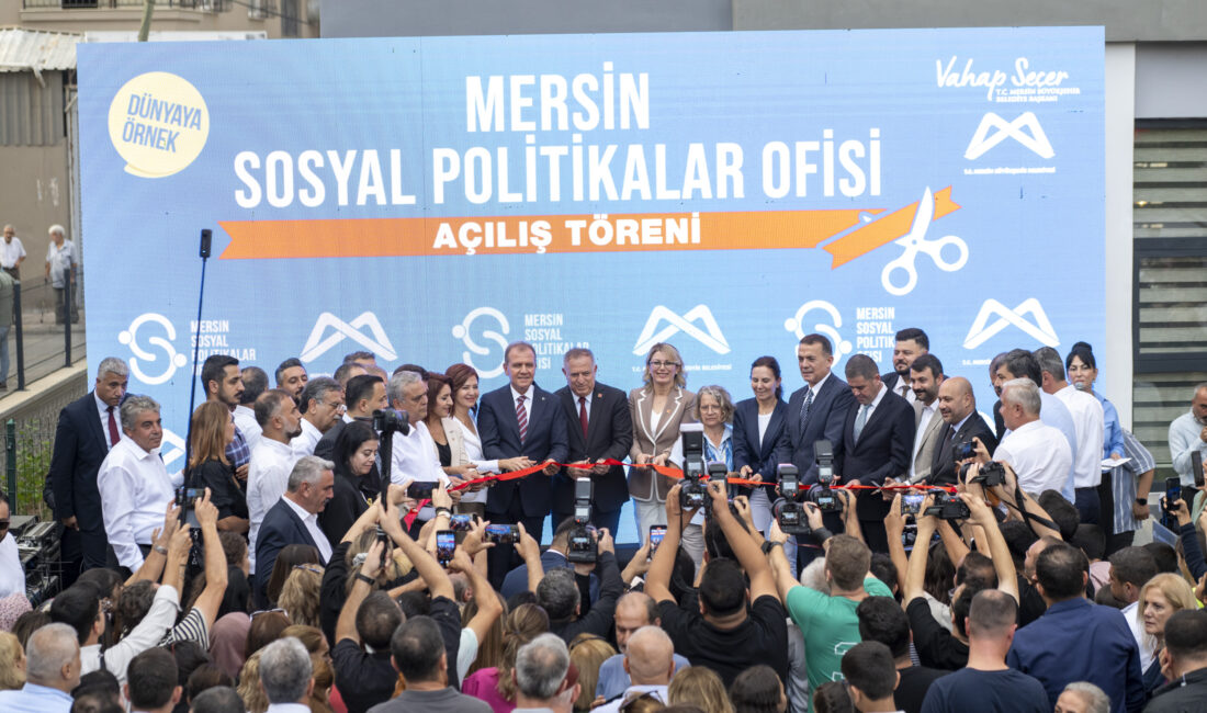 Sosyal politikalar alanında gerçekleştirdiği hizmetlerle Türkiye’ye örnek olan Mersin Büyükşehir