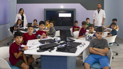 Mersin Büyükşehir Belediyesi’nin, çocuklara çevre ve iklim konularında bilinç kazandıran,