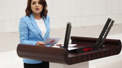 CHP Mersin Milletvekili Gülcan Kış, TBMM Genel Kurulu’nda yaptığı konuşmada