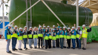 Eğitim gezisi katılımcıları Türkiye Cumhuriyeti’ndeki ilk nükleer güç santralinin inşaat