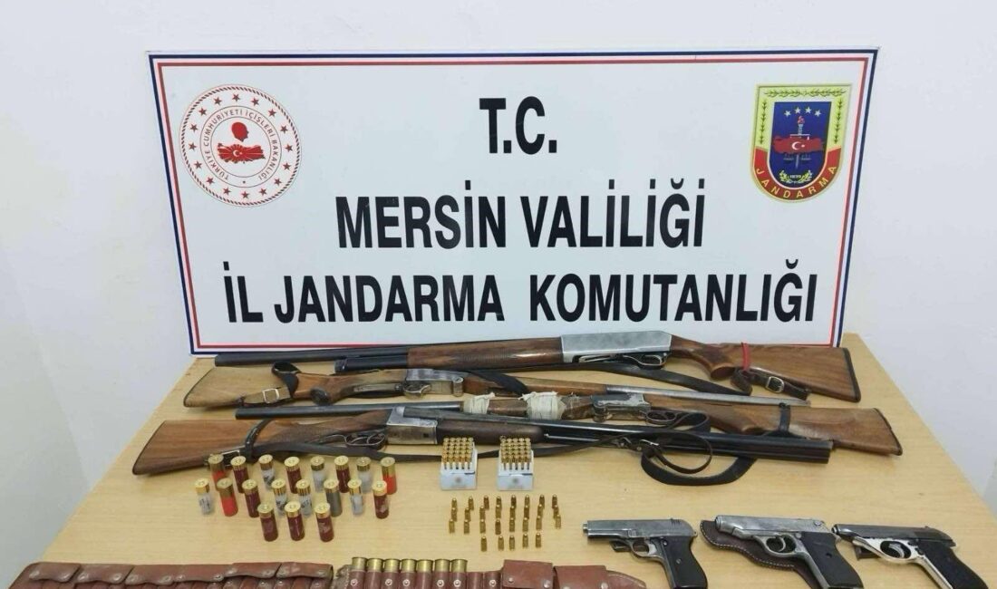 Mersin‘de düzenlenen operasyonda 3’ü