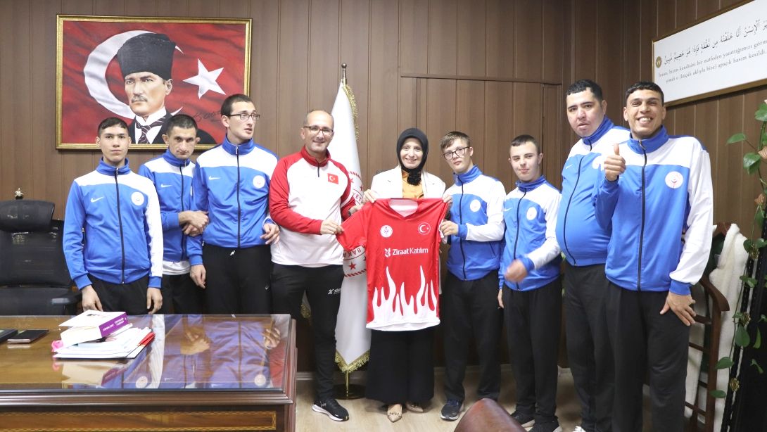 İstanbul’da düzenlenen Özel Sporcular