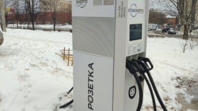 Rosatom’un Elektrik Enerjisi Bölümü, başkent Moskova bölgesinde yedi elektrikli şarj