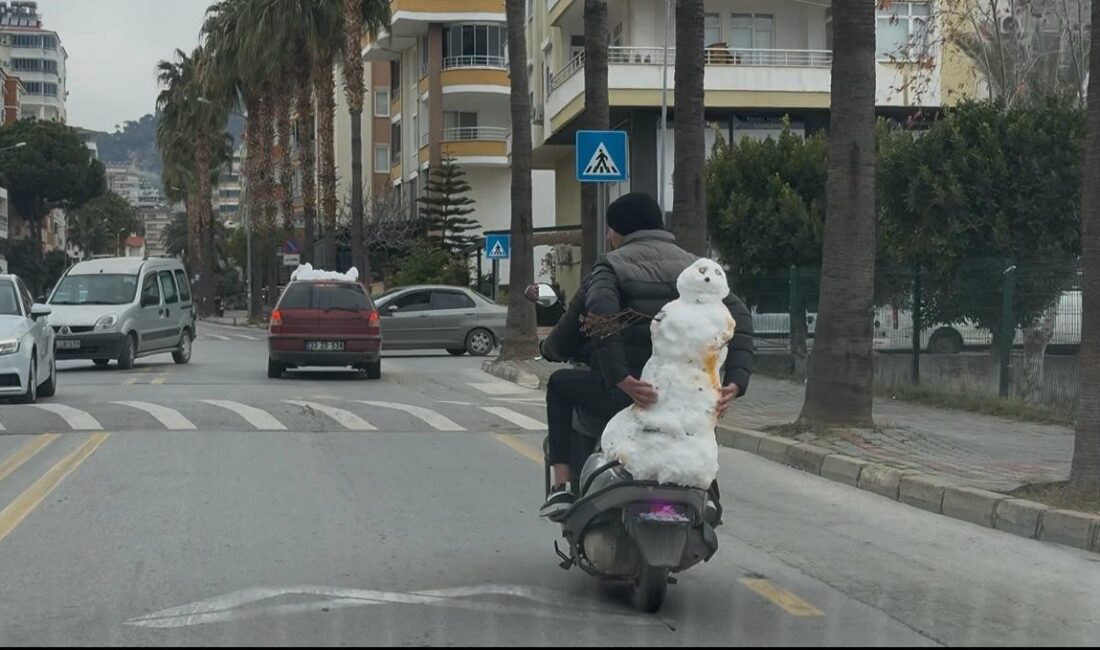 Mersin’in Anamur ilçesi çevresine