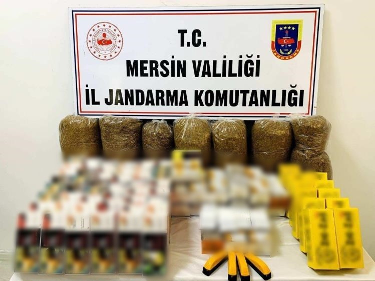 Mersin’de jandarma ekiplerinin kaçak