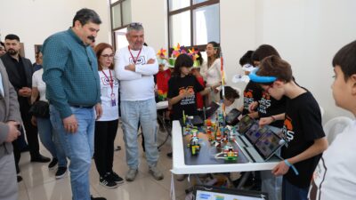 Robotik Festivali Ödül Töreni’nde konuşan Toroslar Belediye Başkanı Abdurrahman Yıldız,