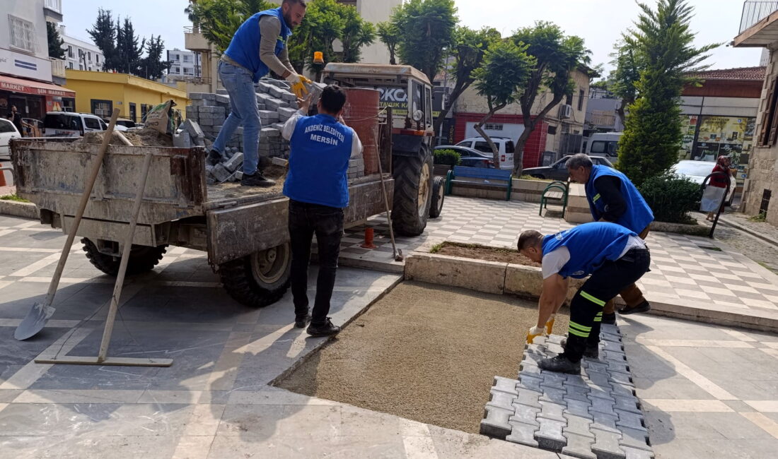 Akdeniz Belediyesi, merkez-kırsal demeden ilçeye bağlı mahallelerde bir yandan asfalt