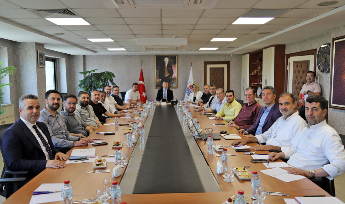 Mersin sanayisinin güçlendirilmesine yönelik çalışmalar devam ediyor. Sanayide ‘Yeşil Dönüşüm