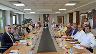 Mersin sanayisinin güçlendirilmesine yönelik çalışmalar devam ediyor. Sanayide ‘Yeşil Dönüşüm