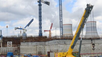 Rusya Devlet Nükleer Enerji Kuruluşu Rosatom’un inşa ettiği Leningrad NGS-2’nin