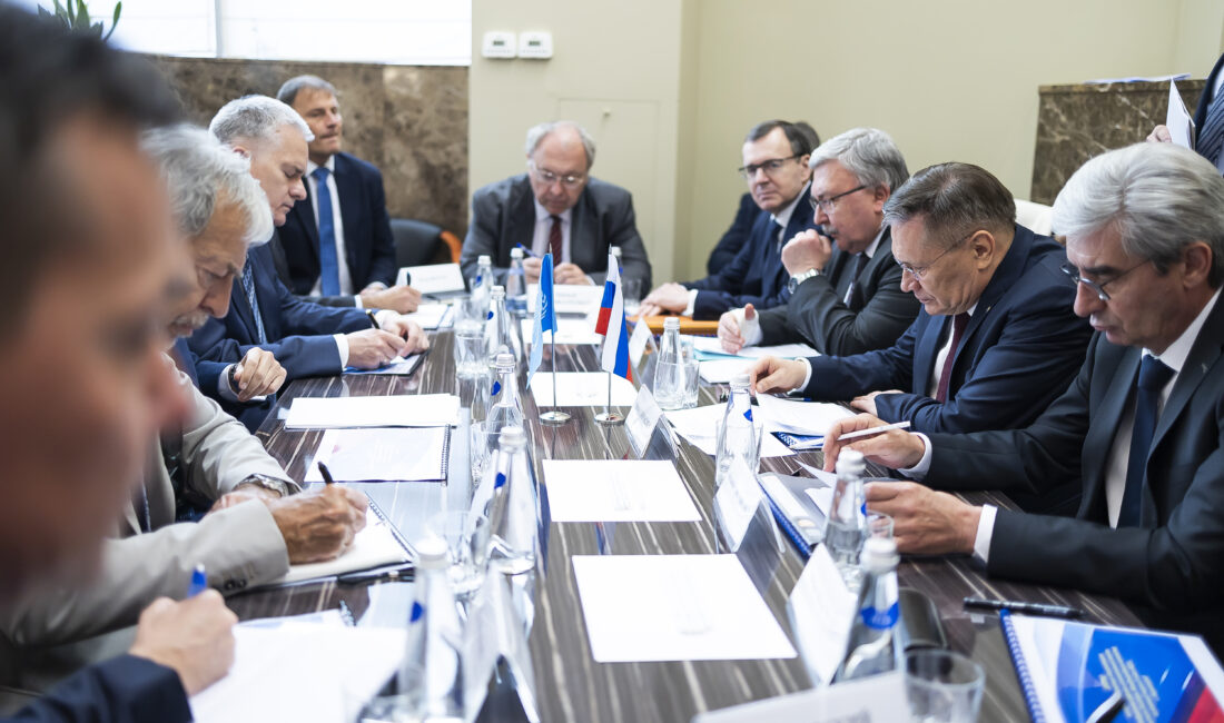 Uluslararası Atom Enerjisi Ajansı (IAEA) Genel Müdürü Rafael Grossi başkanlığındaki