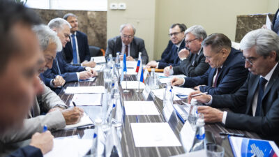 Uluslararası Atom Enerjisi Ajansı (IAEA) Genel Müdürü Rafael Grossi başkanlığındaki