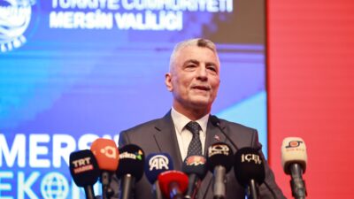 Ticaret Bakanı Ömer Bolat, Mersin Limanıyla ilgili zaman zaman, ‘İsrail’e giden yük