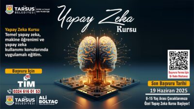 Tarsus Belediyesi, teknoloji çağının gerekliliklerine uygun projelerle çocukların eğitimine katkı