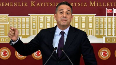 CHP Grup Başkanvekili Ali Mahir Başarır, TBMM Genel Kurulu’nda zeytinliklerin