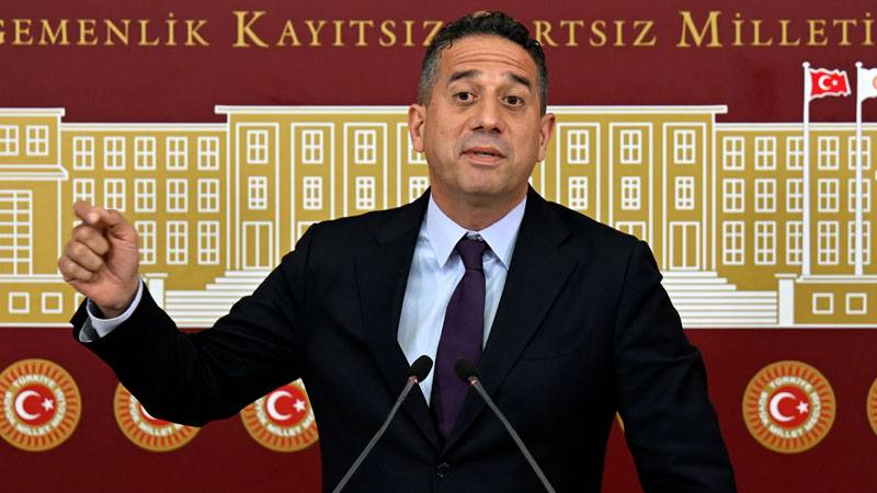 CHP Grup Başkanvekili Ali Mahir Başarır, TBMM Genel Kurulu’nda zeytinliklerin