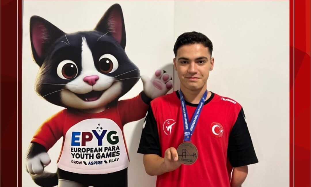 İstanbul’da düzenlenen Avrupa Para Gençlik Oyunları’nda Türkiye’yi temsil milli taekwondocu