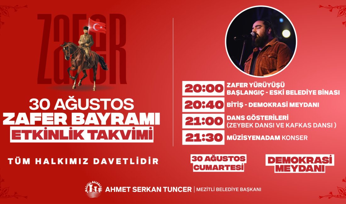 Mezitli Belediyesi, bağımsızlık mücadelesinin en büyük sembollerinden biri olan 30