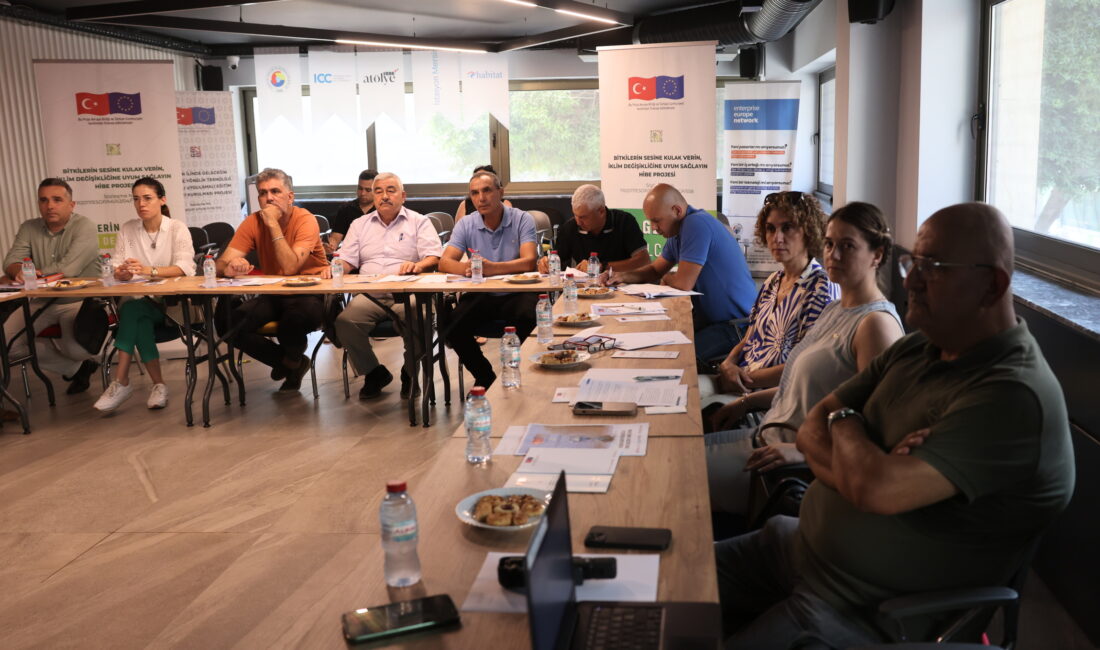 Mersin’de, iklim değişikliğine uyumlu tarım için çalışmalar sürüyor Avrupa Birliği ile Türkiye Cumhuriyeti tarafından finanse edilen, Mersin Ticaret