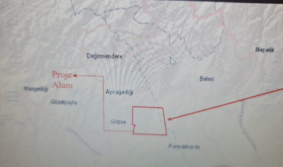 ‘HER YERİ PATLATIP MADEN ARAYACAKLAR!’ Mersin’in Toroslar İlçesi Alanyalı Köyü’nün ardından şimdi de Gözne’nin doğusundaki