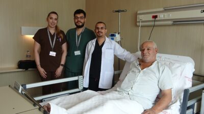 Mersin Şehir Hastanesi’nde ilk kez torakoabdominal aort anevrizması tanısı alan