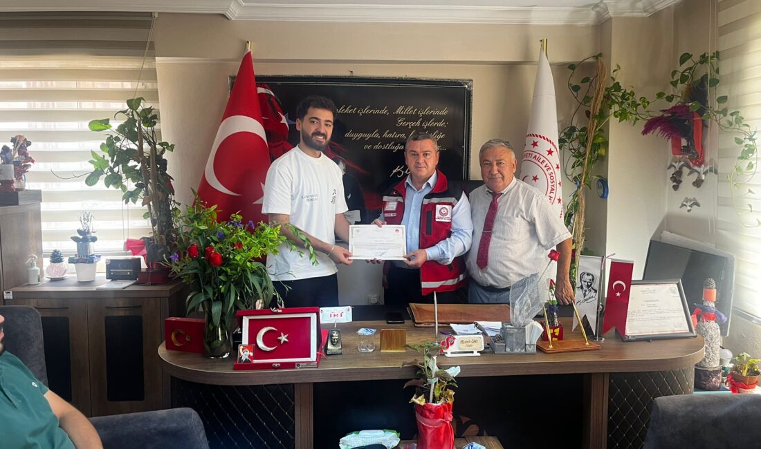 OKAN YILMAZ’A TEŞEKKÜR BELGESİ SERDAR ERKAN Aile ve Sosyal Hizmetler Bakanlığı Mersin il Müdürlüğü