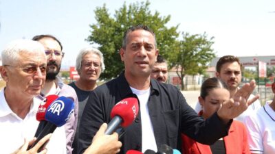 Cezaevinde Muhittin Böcek’i ziyaret eden CHP Grup Başkanvekili Ali Mahir