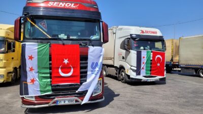 Türkiye’den Suriye’ye karayoluyla doğrudan taşımacılık, 26 Ağustos’ta yapılan ilk seferle