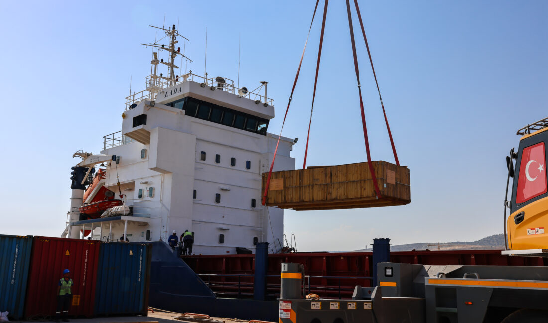 Akkuyu NGS’nin 4’üncü Güç Ünitesine Ait Ekipman Sahaya Ulaştı Rusya Devlet Nükleer Enerji Kuruluşu Rosatom’un inşa ettiği Akkuyu Nükleer