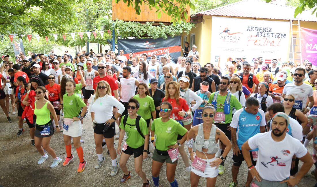 Mersin Üniversitesi Akdeniz Running Topluluğu, Tarsus Kadıncık Barajı’nda gerçekleştirilen Karageçit