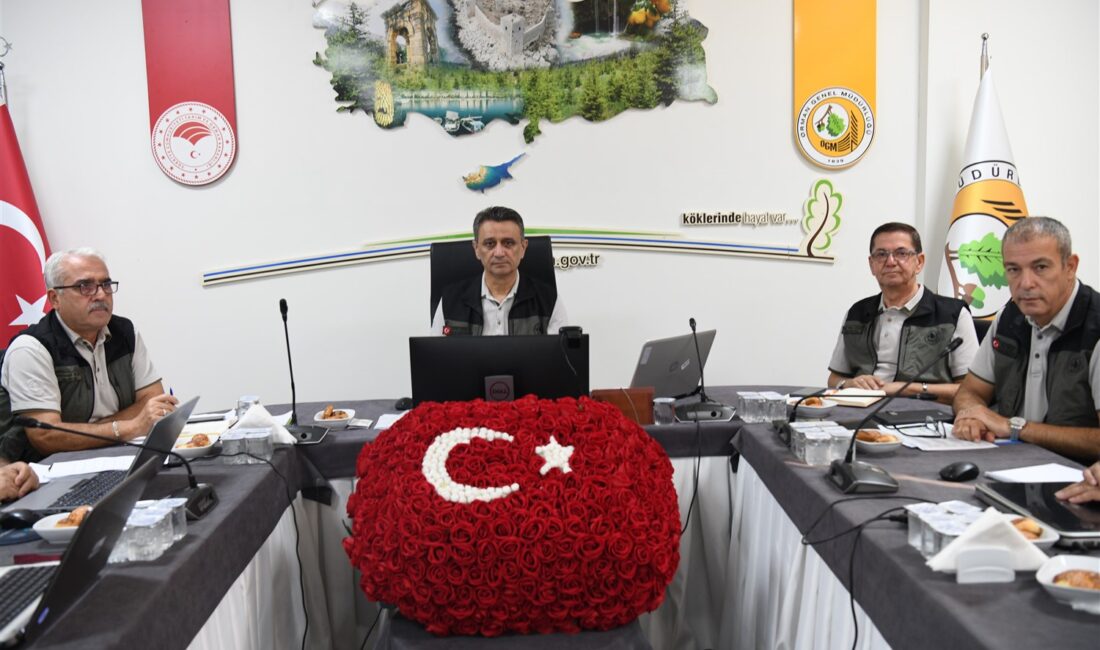 Mersin Orman Bölge Müdürlüğü’nde, 2025 yılının son çeyreğine girdiğimiz bu