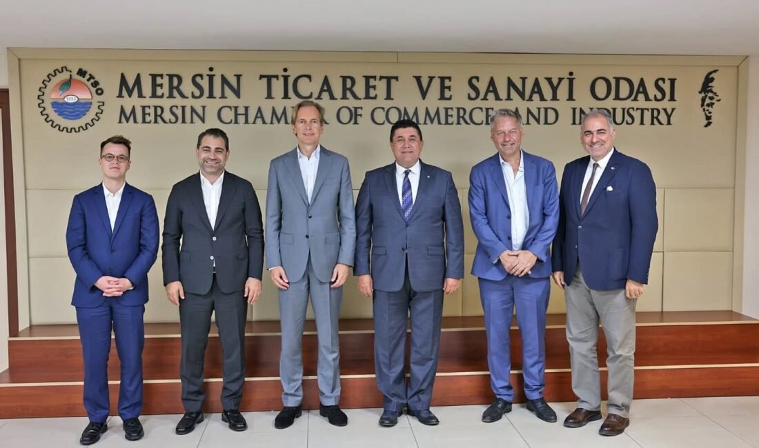 Belçika Büyükelçisi Hendrik Van de Velde Belçika’nın Mersin Fahri Konsolosu