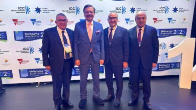 Mersin Ticaret Borsası (MTB) Başkanı ve Milletlerarası Ticaret Odası (ICC)