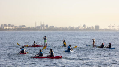 Mersin Büyükşehir Belediyesi, Avrupa Hareketlilik Haftası’nda özel gereksinimli bireyler, su