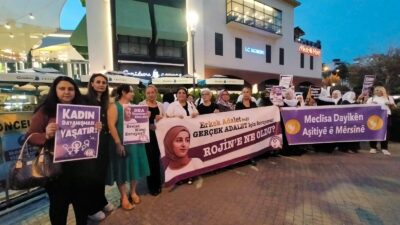 Mersin Kadın Platformu, 27 Eylül 2024’te kaybolduktan 18 gün sonra