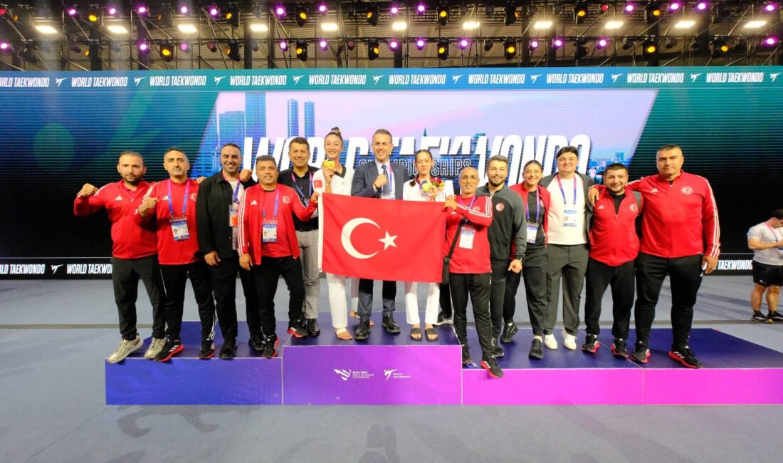 Türkiye Taekwondo Milli Takımımız, 3 altın , 2 gümüş  ve