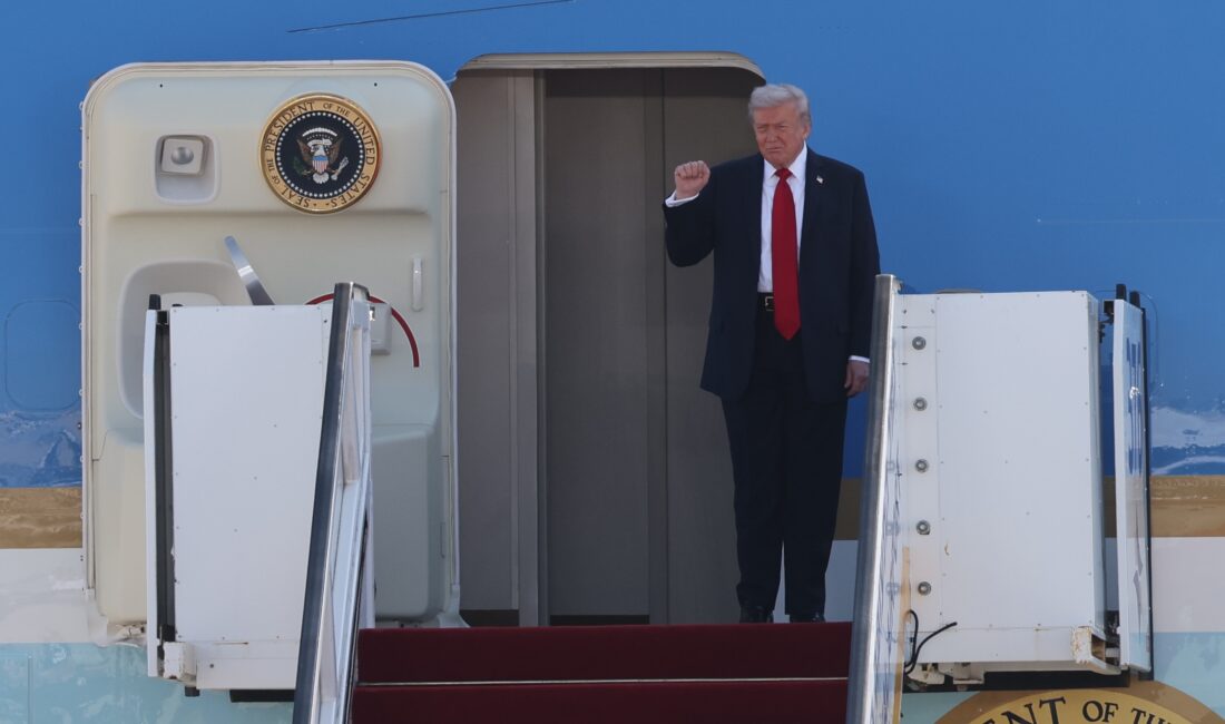 Trump: “Cumhurbaşkanı Erdoğan, çok yardımcı oldu” ABD Başkanı Donald Trump, Tel Aviv’e gelirken uçakta yaptığı açıklamada,